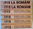 1918 LA ROMANI - DESAVARSIREA UNITATII NATIONAL STATALE A POPORULUI ROMAN   - MARTURII , VOL. I - VI , coordonare ION ARDELEANU ...MIRCEA MUSAT , 1983 - 1986