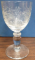 6 paharute cu picior din cristal de tip bacarat pentru servit bauturi aperitive, Perioada interbelica