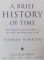 A BRIEF HISTORY OF TIME by STEPHEN HAWKING  2008