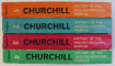 A HISTORY OF THE ENGLISH - SPEAKING PEOPLES by CHURCHILL , VOL. I - IV , 1968