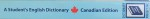 A STUDENT'S ENGLISH DICTIONARY - CANADIAN EDITION, 2007