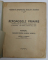 AEROMODELE PRIMARE , MANUAL AUXULIAR PENTRU CORPUL DIDACTIC de JUSTIN C. PETRICA , 1939 , LIPSA 4 FILE  LA SFARITUL CARTII , PREZINTA PETE SI URME DE UZURA