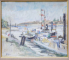 Anatol Vulpe ( 1907-1946 ) - Barci in port