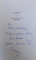 APOCALIPSA DUPA STALIN de GICA MANOLE , 2015 , DEDICATIE*