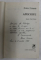 APOCRIFE DESPRE EMIL BOTTA de DOINA URICARIU , 1983 , DEDICATIE CATRE ALEXANDRU PALEOLOGU *
