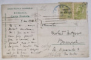 BAILE CALIMANESTI , VEDERE DE PE VALEA OLTULUI SPRE BREZOI , CARTE POSTALA , 1916
