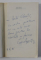 BALANTA  - roman de ION BAIESU , 1985 , DEDICATIA AUTORULUI CATRE CONSTANTIN CHIRITA *