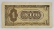 BANCNOTA 1 LEU, REPUBLICA SOCIALISTA ROMANIA , 1966