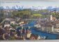BERNA , ELVETIA , MINIALBUM CU 12 CARTI POSTALE ILUSTRATE , POLICROME , DETASABILE , PERIOADA INTERBELICA