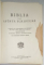 BIBLIA SAU SFANTA SCRIPTURA - TIPARITA SUB INDRUMAREA SI CU PURTAREA DE GRIJA A PREAFERICITULUI PARINTE JUSTINIAN, PATRIARHUL BISERICII ROMANE, 1968 , PREZINTA PETE PE BLOCUL DE FILE