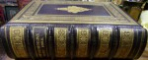 BIBLIA VECHIUL SI NOUL TESTAMENT , FAMILY BIBLE, COMENTARII DE DAVID DAVIDSON, LONDRA 1858