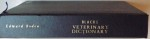 BLACKS VETERINARY DICTIONARY by EDWARD BODEN , 21 st EDITION , 2005