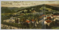 BORSEC , VEDERE GENERALA , CROMOLITOGRAFIE , CARTE POSTALA TRIPLA , CLASICA