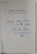 BRANCUSI , DRAGOSTEA MEA ! de CLAUDIA MOTEA , 2023 , DEDICATIE *