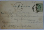 BRASOV  - VILA KERTSCH , CARTE POSTALA ILUSTRATA , MONOCROMA , CIRCULATA , CLASICA , DATATA 1905