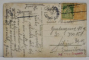 BUCURESTI , CALEA VICTORIEI , HOTEL LUVRU , CARTE POSTALA ILUSTRATA , ANII  '20