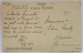 BUCURESTI , CASA DE DEPUNERI , CARTE POSTALA ILUSTRATA , 1913