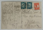 BUCURESTI , PIATA GARII DE NORD ,CARTE POSTALA ILUSTRATA ,1931