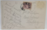 BUZAU , VEDERE DIN CRANG , CARTE POSTALA ILUSTRATA , 1924