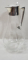 Carafa din cristal si montura din argint marcat, cca 1900