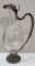 Carafa din cristal si montura din argint semnata Gustave Keller (1879-1955), Germania. CCA 1910