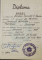 CARNET CARE ATESTA ACORDAREA DIPLOMEI DE INGINER CONSTRUCTII DE AVIOANE , INST.POLITEHNIC BUC. , 10 IUNIE 1957