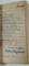 CARNET DE IDENTITATE SI FRECVENTA , LICEUL ' ANDREI SAGUNA ' , BRASOV , ANUL SCOLAR  1938 - 1939