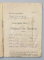 CARNETUL OFITERULUI DE REZERVA , 1925
