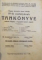 CARTE DE CETIRE  - TAKONNYV  (  CARTE DE  CITIRE IN LIMBA MAGHIARA ) , 1930