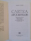 CARTEA APOCRIFELOR de KAREL CAPEK , 2004