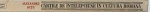 CARTILE DE INTELEPCIUNE IN CULTURA ROMANA de ALEXANDRU DUTU , 1972 , DEDICATIE*