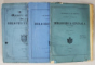 CATALOGUL ALFABETIC CU CARTILE AFLATE IN BIBLIOTECA CENTRALA BUC.1865  VOL.I-III