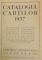 CATALOGUL CARTILOR , 1937