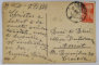 CHRISTOS A INVIAT ! FELICITARE DE PASTE CU PUI DE GAINA IN OU INCONDEIAT , CARTE POSTALA , 1931