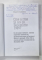 CINE A TRAS IN NOI IN DECEMBRIE 1989 ? de MIHAIL M. ANDREESCU , 2014, DEDICATIE *