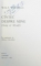 CINTEC DESPRE MINE de WALT WHITMAN , in romaneste de MIHNEA GHEORGHIU , 1973