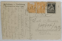 CISNADIOARA , VEDERE GENERALA , IN PLAN INDEPARTAT CASTELUL , CARTE POSTALA , 1924