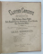 CLAVIER - CONCERTE : BACH , BEETHOVEN , MOZART , ETC. , CULEGERE  DE PARTITURI PENTRU PIAN , CU INITIALELE ' G.S.B. ' PE COPERTA SI COROANA REGALA , SFARIST DE SEC. XIX , VOLUMUL I