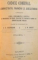 CODICE COMUNAL ADMINISTRATIV , FINANCIAR SI JUDECATORESC , VOL. I - II de C. ST. BOLINTINEANU si G. M. ANDRICU , 1896