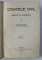 CODICELE CIVIL - ADNOTAT SI COMENTAT de DIMITRIE NEAGU , VOLUMELE I - II , 1905 - 1907
