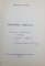 COLOANA CERULUI de ROMULUS VULCANESCU , 1972 , DEDICATIE*