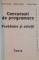 CONCURSURI DE PROGRAMARE , PROBLEME SI SOLUTII de VALERIU IORGA...CRISTIAN TAPUS , 1999 * PREZINTA  HALOURI DE APA