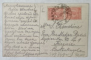 CONSTANTA , CAZINOUL SI VILELE DIN VECINATATE , VEDERE INSPRE MARE , CARTE POSTALA , 1924