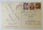 CONSTANTA , FOTOMONTAJ CU CINCI OBIECTIVE TURISTICE DIN  ORAS , CARTE POSTALA , 1934
