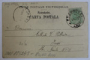 CONSTANTA  - PORTUL , CARTE POSTALA ILUSTRATA , MONOCROMA , CIRCULATA , CLASICA , 1902