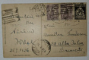 CONSTANTA , VAPOARE DE RAZBOI SI PRINZATOARE DE MINE , CARTE POSTALA ILUSTRATA , 1925