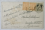CONSTANTA , VASUL ' IMPARATUL TRAIAN ' CU PAVILIONUL RIDICAT , CARTE POSTALA , 1926