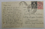 CONSTANTA - VEDEREA ORASULULUI DE PE MARE , CARTE POSTALA ILUSTRATA , POLICROMA, CIRCULATA , DATATA 1927