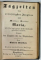 CULEGERE DE RUGACIUNI IN LIMBA GERMANA CU CARACTERE GOTICE , COLEGAT , 1847 - 1853
