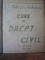 CURS DE DREPT CIVIL , ANUL I  LICENTA de EM. ANTONESCU , 1933 - 1934